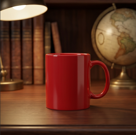 Sweetheart "Hug Me" Red Ceramic Mug