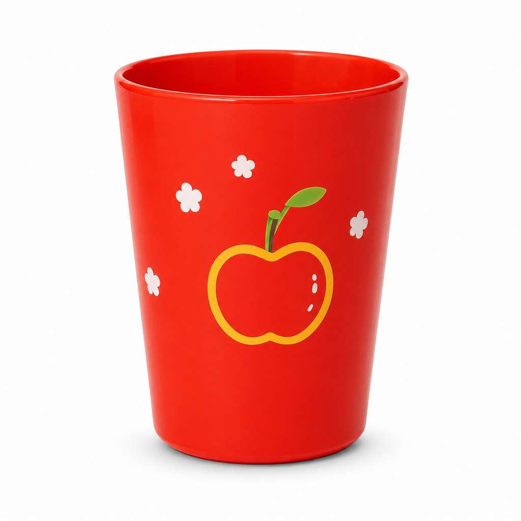 Sweet Apple Red Melamine Tumbler