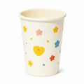 Happy Heart & Floral Disposable Paper Cups