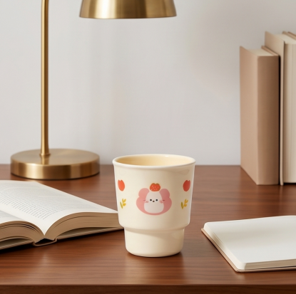 Kawaii Strawberry Bear Stackable Cup