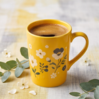 Sunny Meadow Floral Ceramic Mug