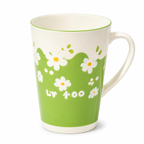Spring Daisy Two-Tone Ceramic Mug