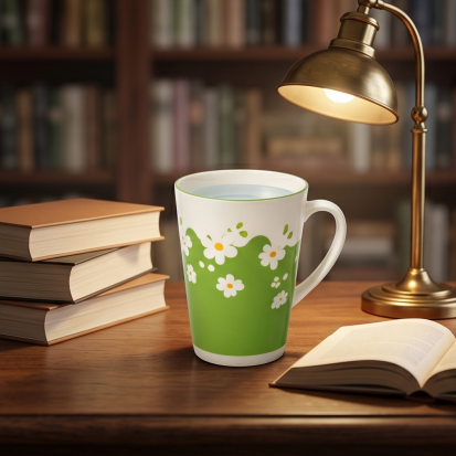 Spring Daisy Two-Tone Ceramic Mug