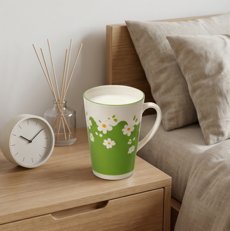 Spring Daisy Two-Tone Ceramic Mug