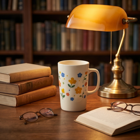 Wildflower Garden Tall Ceramic Mug