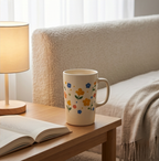 Wildflower Garden Tall Ceramic Mug
